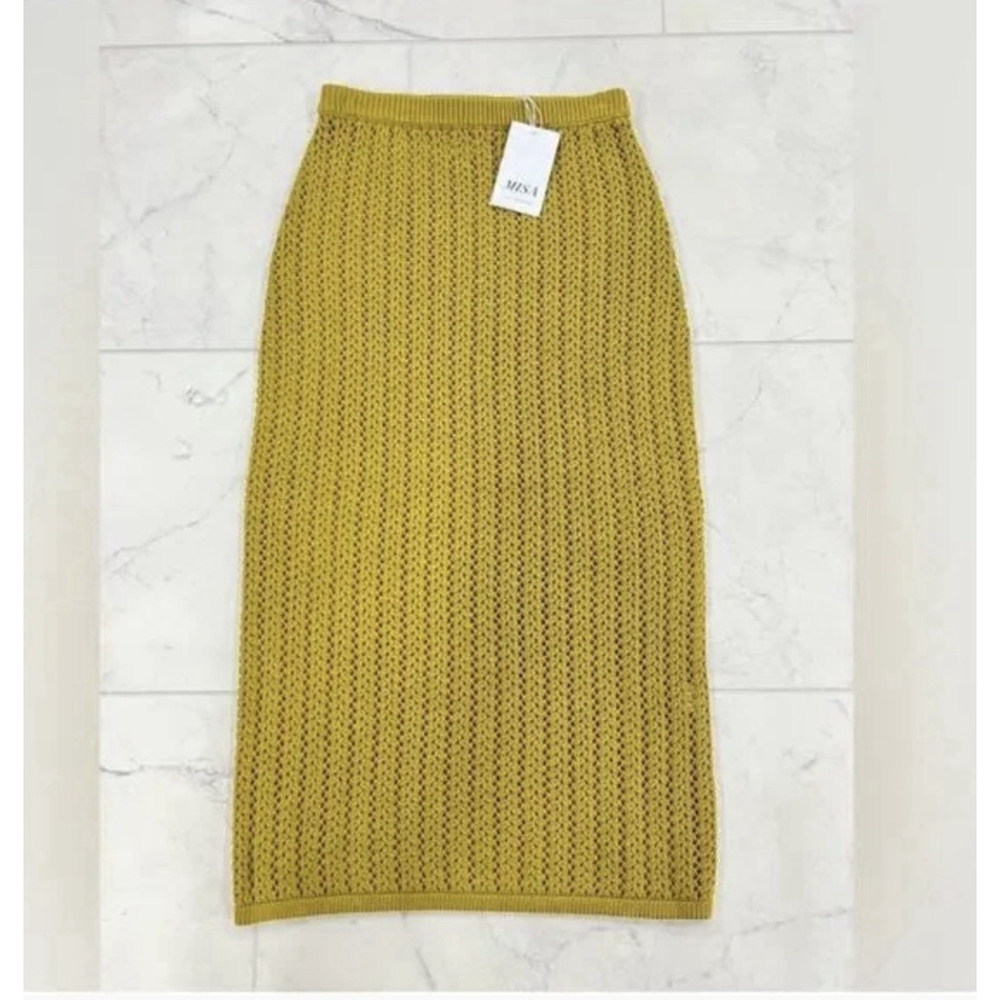 MISA Los Angeles Tia Bandeau and Layla Skirt Set MRSP$420 - Picture 4 of 6